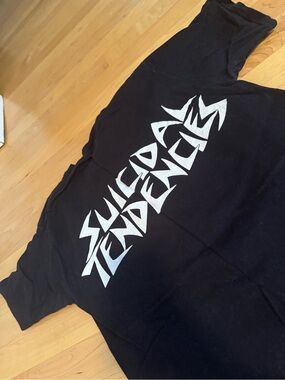 Suicidal Tendencies Black Graphic Short Sleeve Tee